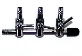 BOYU Флейта воздушная металлическая, 3 краника (AD-003)